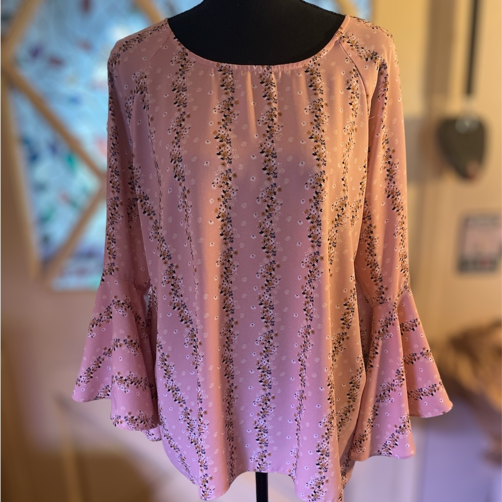 Pink blouse